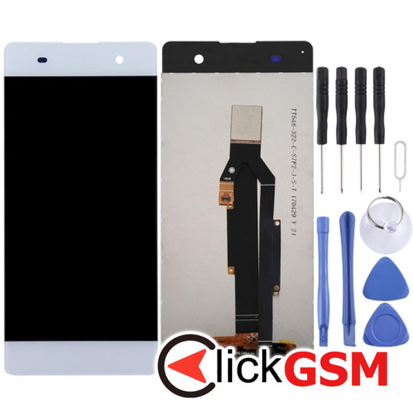 Piesa Piesa Display Cu Touchscreen White Sony Xperia Xa 214d