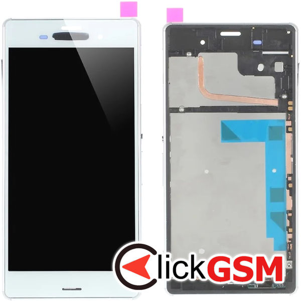 Piesa Piesa Display Cu Touchscreen White Sony Xperia Z3 3pnu