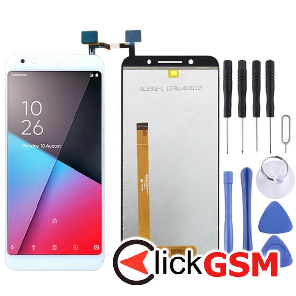 Piesa Display Cu Touchscreen White Vodafone Smart N9 Lite 223o