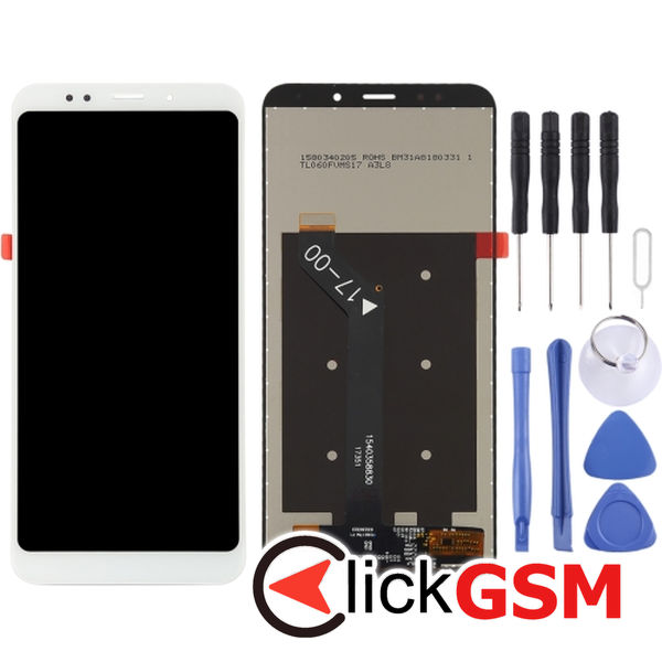 Piesa Piesa Display Cu Touchscreen White Xiaomi Redmi 5 Plus 25l9