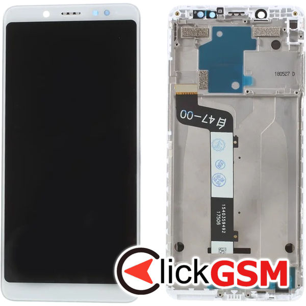 Piesa Piesa Display Cu Touchscreen White Xiaomi Redmi Note 5 D69