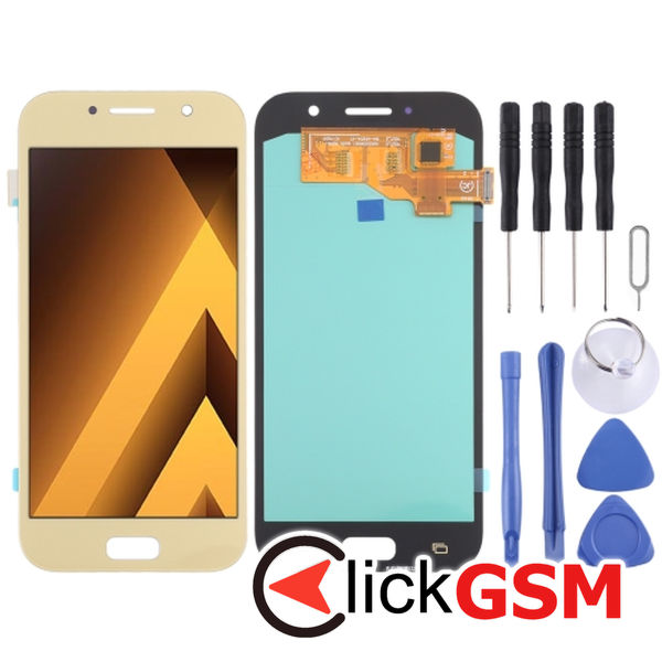 Piesa Display Gold Samsung Galaxy A5 2017 4f10