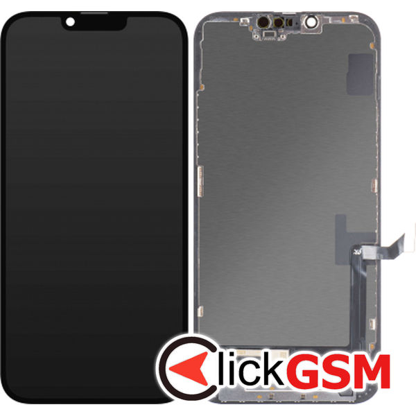 Piesa Piesa Display Negru Apple Iphone 14 Plus 4i1d