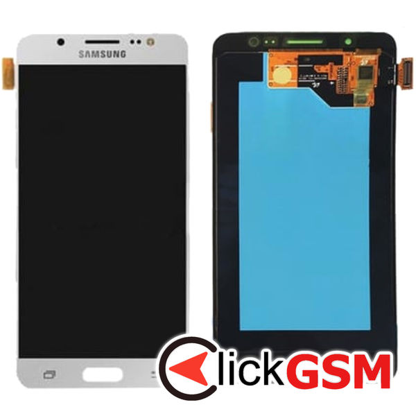 Piesa Display Original Alb Samsung Galaxy J3 2017 47eh