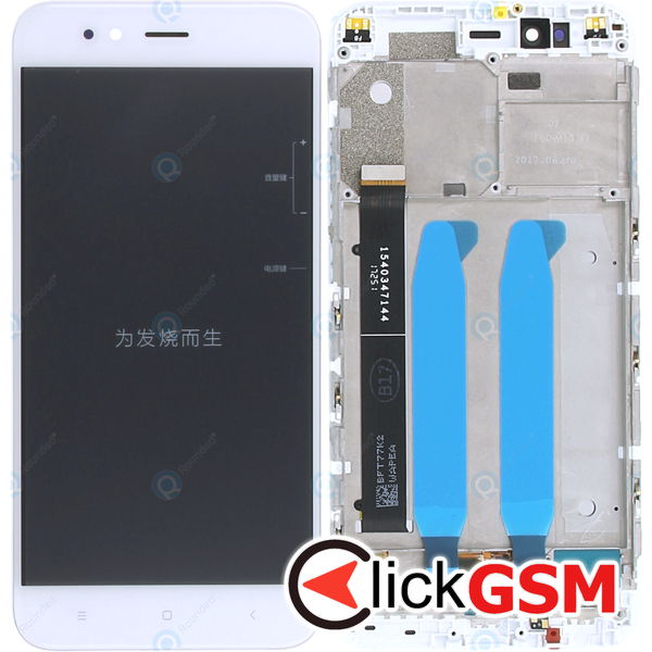 Piesa Display Original Alb Xiaomi Mi A1 425v