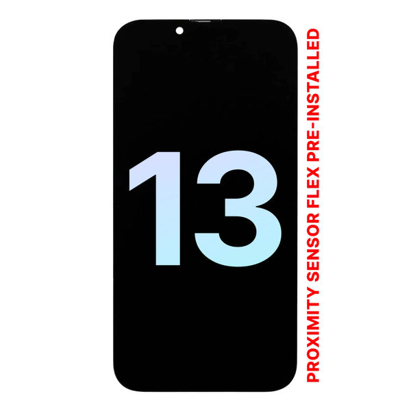 Apple iPhone 13 · OLED Assembly With Proximity Sensor Flex Pre-Installed For iPhone 13 (Service Pack)