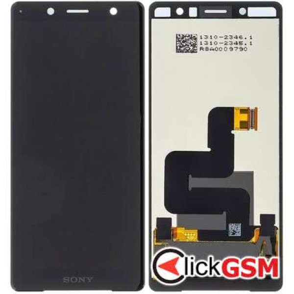 Piesa Display Original Cu Touchscreen Negru Sony Xperia Xz2 Compact 2g42