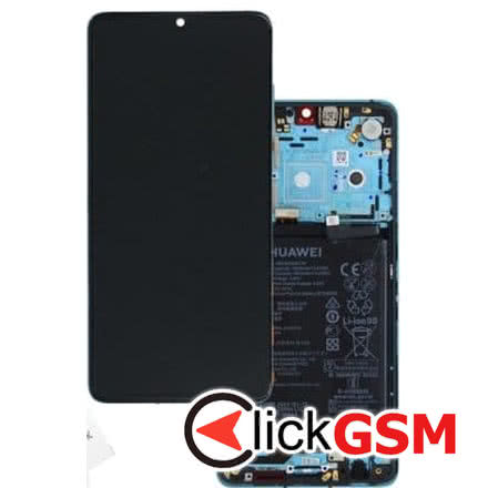 Display Original cu TouchScreen Alb Huawei P30 2dkx