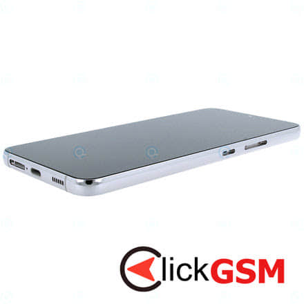 Display Original cu TouchScreen, Rama, Baterie Alb Samsung Galaxy S22 1ktq