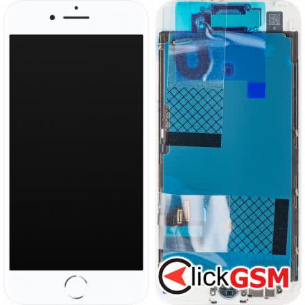 Display Original cu TouchScreen, Rama Argintiu Apple iPhone 7 2xeh