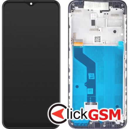 Display Original cu TouchScreen, Rama Negru Motorola Moto E7 Plus 1t2j