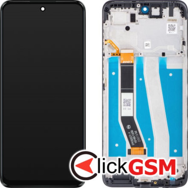 Display Original cu TouchScreen, Rama Negru Motorola Moto G14 33b1