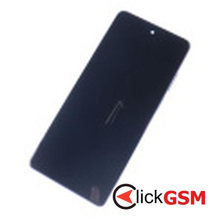 Display Original cu TouchScreen, Rama Albastru Motorola Moto G200 5G 2vn9