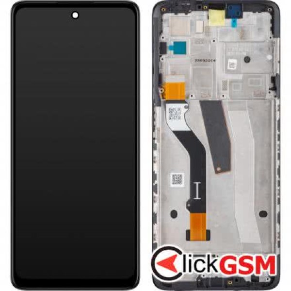 Display Original cu TouchScreen, Rama Negru Motorola Moto G51 5G 1t0c