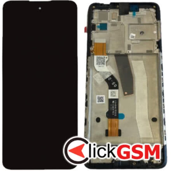 Display Original cu TouchScreen, Rama Negru Motorola Moto G51 5G 31xy