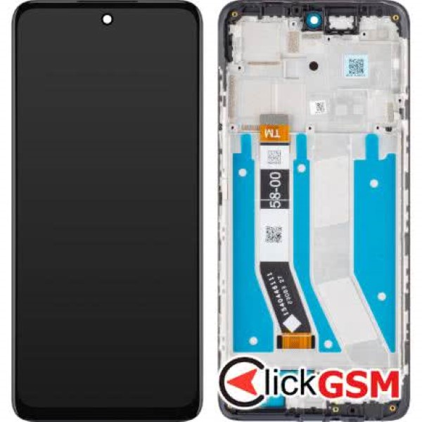 Display Original cu TouchScreen, Rama Negru Motorola Moto G73 5G 2xh3