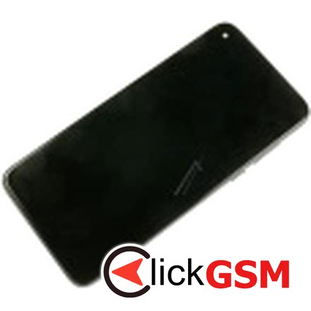 Display Original cu TouchScreen, Rama Albastru Motorola Moto G8 Power 1scc
