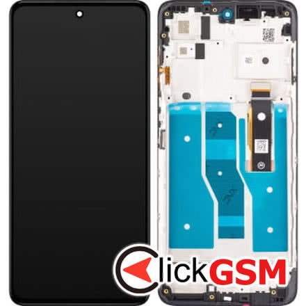 Display Original cu TouchScreen, Rama Negru Motorola Moto G82 2vnp