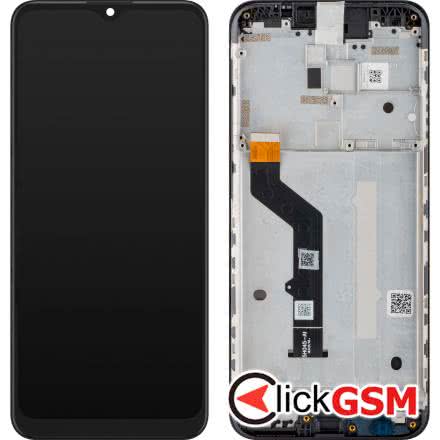 Display Original cu TouchScreen, Rama Negru Motorola Moto G9 Play 1t2e