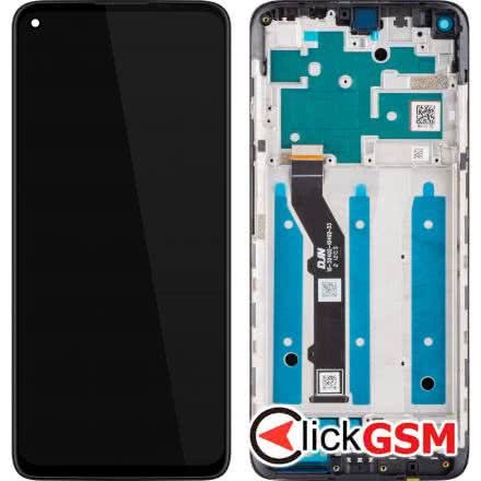 Display Original cu TouchScreen, Rama Negru Motorola Moto G9 Plus 1t2d