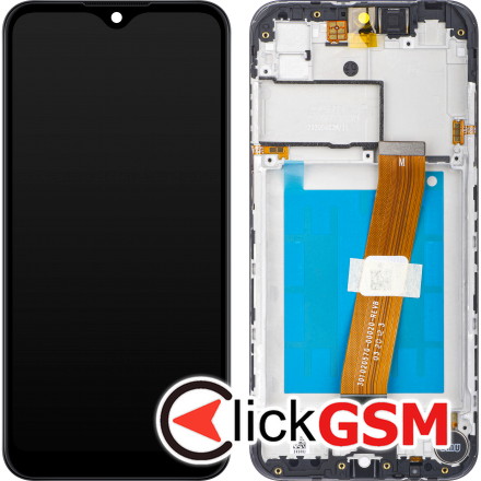 Display Original cu TouchScreen, Rama Negru Samsung Galaxy A01 t1h