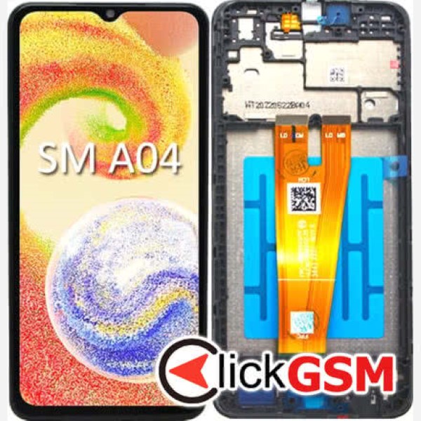 Display Original cu TouchScreen, Rama Negru Samsung Galaxy A04 2dk9