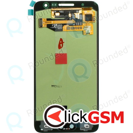 Display Original cu TouchScreen, Rama Roz Samsung Galaxy A3 moe