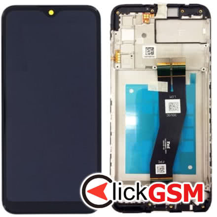 Display Original cu TouchScreen, Rama Negru Samsung Galaxy M02s 2di0