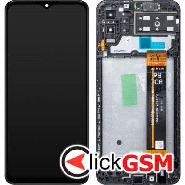 Display Original cu TouchScreen, Rama Negru Samsung Galaxy M13 5k8