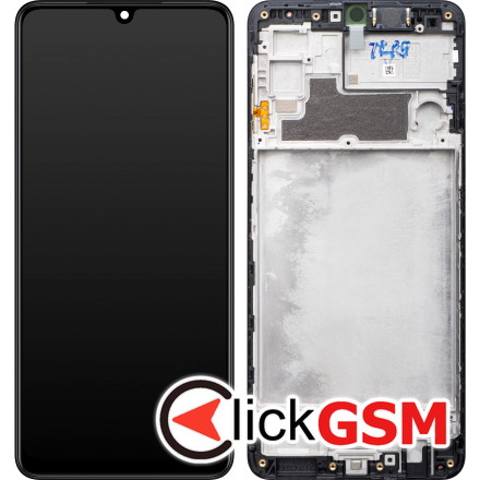 Display Original cu TouchScreen, Rama Negru Samsung Galaxy M22 18jr