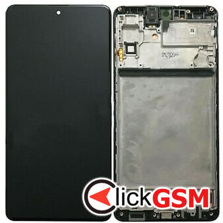 Display Original cu TouchScreen, Rama Negru Samsung Galaxy M51 2dm6