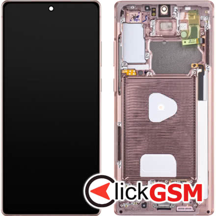 Display - Touchscreen Samsung Galaxy Note 20 5G N981, Cu Rama, Bronz (Mystic Bronze) GH82-23495B 