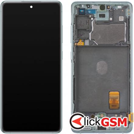 Display Original cu TouchScreen, Rama Verde Samsung Galaxy S20 FE 2wp1
