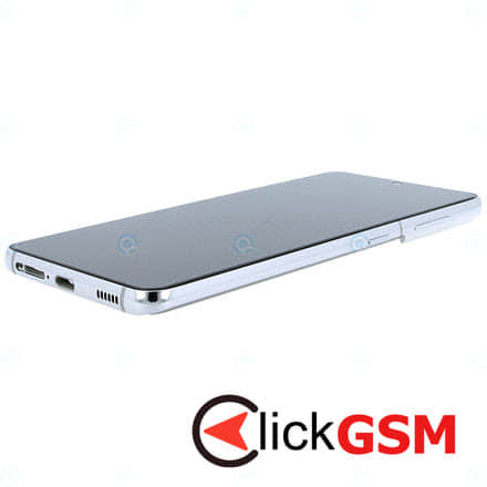 Display Original cu TouchScreen, Rama Alb Samsung Galaxy S21 5G 17e9