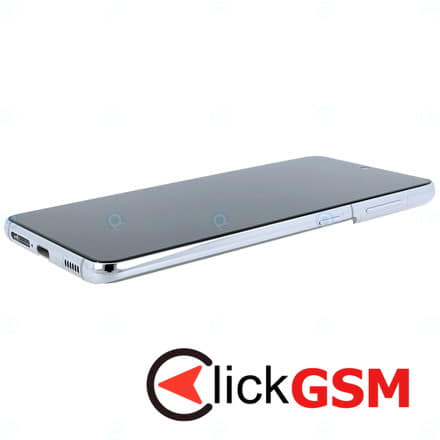 Display Original cu TouchScreen, Rama Alb Samsung Galaxy S21 5G xk7