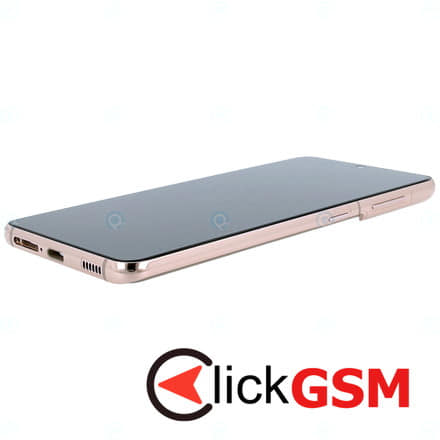 Display Original cu TouchScreen, Rama Argintiu Samsung Galaxy S21 5G vls