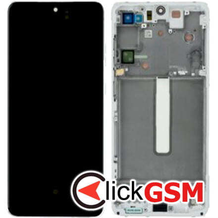 Ecran Samsung G990 Galaxy S21 FE 5G Alb (Service Pack)