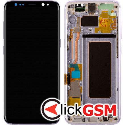 Display - Touchscreen Samsung Galaxy S8 G950, Cu Rama, Mov, Service Pack GH97-20457C