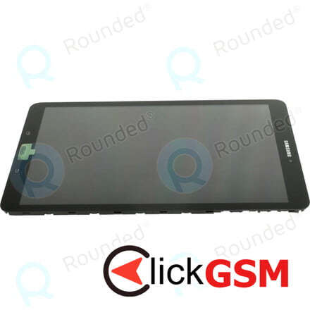 Display Original cu TouchScreen, Rama Negru Samsung Galaxy Tab E odw