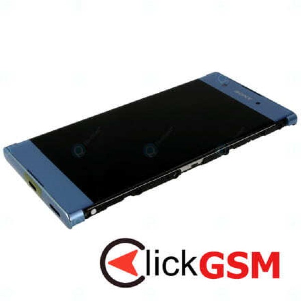 Display Original cu TouchScreen, Rama Albastru Sony Xperia XA1 Plus yj0