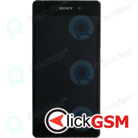 Display Original cu TouchScreen, Rama Negru Sony Xperia Z2 15uh