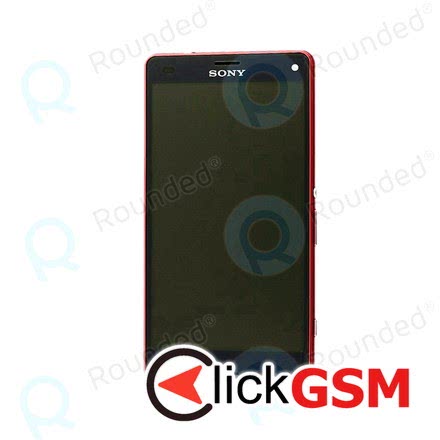 Display Original cu TouchScreen, Rama Orange Sony Xperia Z3 Compact z97