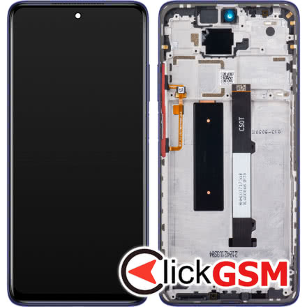 Display Original cu TouchScreen, Rama Albastru Xiaomi Mi 10T Lite 1i44