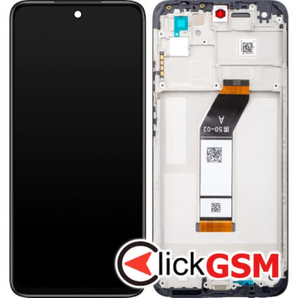 Display Original cu TouchScreen, Rama Gri Xiaomi Redmi 10 pt9