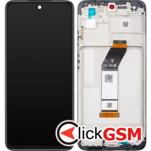 Display Original cu TouchScreen, Rama Negru Xiaomi Redmi 10 2gqh