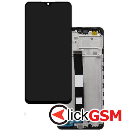 Display Original cu TouchScreen, Rama Negru Xiaomi Redmi 9A 2dhb
