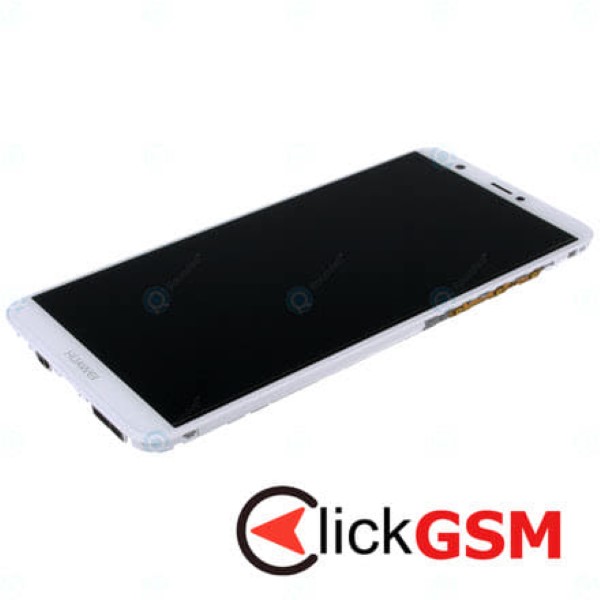 Piesa Piesa Display Original Cu Touchscreen Rama Si Baterie Alb Huawei P Smart 1alj