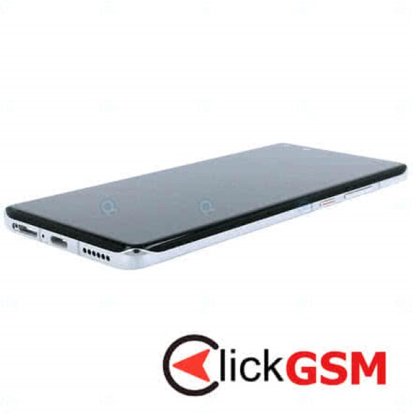 Piesa Display Original Cu Touchscreen Rama Si Baterie Alb Huawei P40 Pro.plus X11