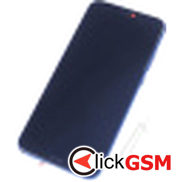 Piesa Display Original Cu Touchscreen Rama Si Baterie Albastru Huawei P20 Lite 1sb0