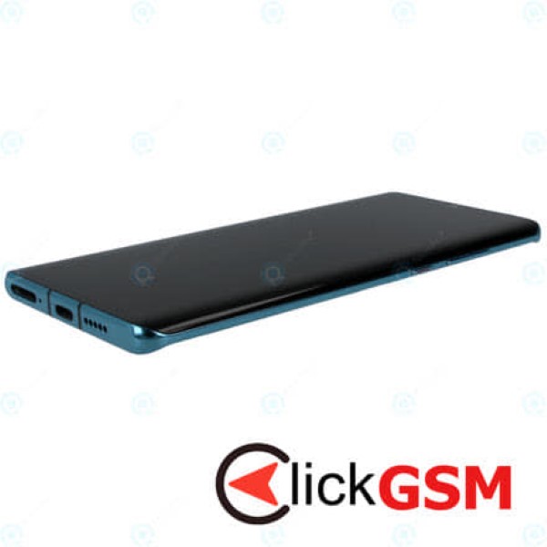 Piesa Piesa Display Original Cu Touchscreen Rama Si Baterie Albastru Huawei P30 Pro 1t0w